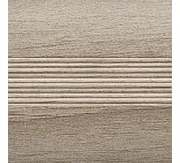 Стык с дюбелем РУССКИЙ ПРОФИЛЬ 40 мм, 0,9 м, дуб дымчатый, 10 штук 4680427132896