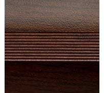 Стык с дюбелем РУССКИЙ ПРОФИЛЬ 40 мм, 0,9 м, орех темный, 10 штук 4680427133046