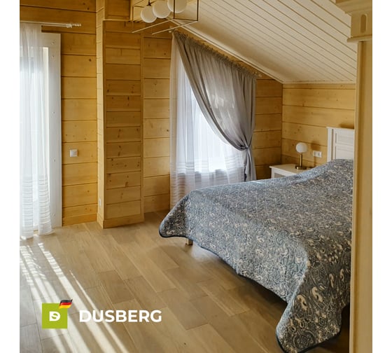 Масло с твёрдым воском для пола, лестниц Dusberg 2530 для внутренних работ, с карнаубским воском, 0.75 л, цвет 2012 прозрачный темно-янтарный 2530-750-Dus2012