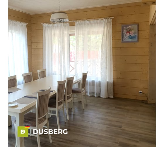 Масло с твёрдым воском для пола, лестниц Dusberg 2530 для внутренних работ, с карнаубским воском, 0.75 л, цвет 2014 прозрачный темно-оранжевый 2530-750-Dus2014