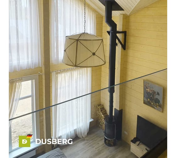 Масло с твёрдым воском для пола, лестниц Dusberg 2530 для внутренних работ, с карнаубским воском, 0.75 л, цвет 2004 прозрачный желтый 2530-750-Dus2004