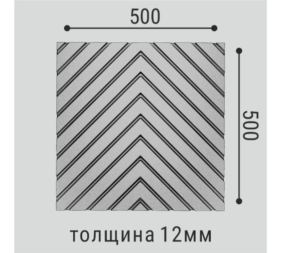 Стеновая панель bello deco polymer сп 14 00-00107166