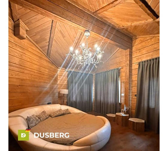Масло с твёрдым воском для пола, лестниц Dusberg 2530 для внутренних работ, с карнаубским воском, 0.75 л, цвет 2320 абрикос 2530-750-Dus2320
