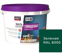 Эмаль акриловая универсальная VGT вд ак 1179 зеленая глянцевая ral6005 (1 кг) 11612490
