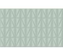 Настенная плитка Шахтинская плитка Конфетти зеленый низ 02, 25x40см, 1.4 кв.м, 14 шт. СК000036253