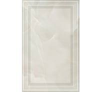 Настенная плитка Шахтинская плитка Флора зеленый низ 02 25x40см, 1.4 кв.м, 14 шт. СК000036271