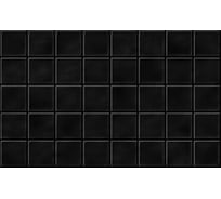 Настенная плитка Шахтинская плитка Чарли черный низ 02, 25x40 см, 1.4 кв.м, 14 шт. СК000036301