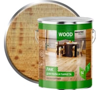 Алкидный лак для пола и паркета FARBITEX ПРОФИ WOOD 4 л 4300013410
