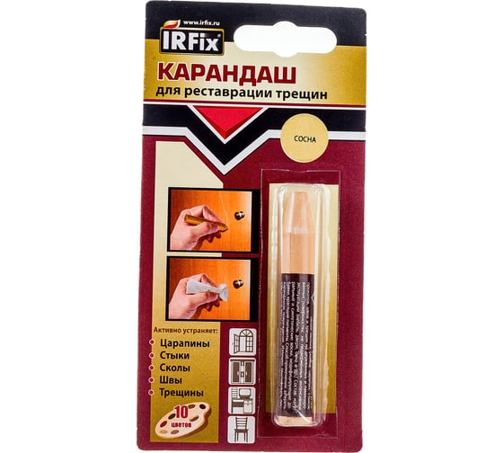 Карандаш для реставрации трещин IRFIX сосна 20110