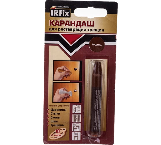 Карандаш для реставрации трещин IRFIX махагон 20115