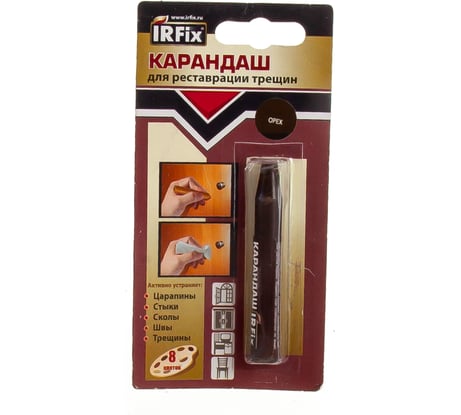 Карандаш для реставрации трещин IRFIX орех 20116