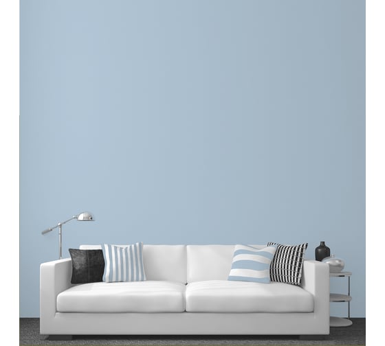Краска для стен HUSKY INTERIO 7 Голубой алмаз, 0.9 л 32567