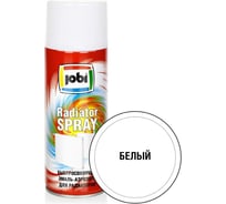 Аэрозольная эмаль для радиаторов JOBI белая, 520 мл 31822