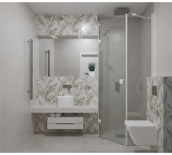 Плитка Azori Ceramica 31,5x63 ebri foliage 2 00-00002213