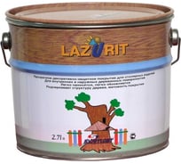 Декоративное покрытие для дерева Goodhim Lazurit белый, 2,7 л 73188