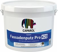 Декоративная штукатурка Caparol Capatect Fassadenputz Pro K20 на полимерной основе, Base 1, 25 кг 948105005 948105008