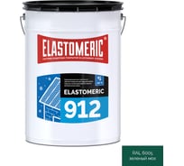 Жидкая резина для гидроизоляции крыши зимой Elastomeric Systems elastomeric 912 зеленый мох, 20 кг 912012