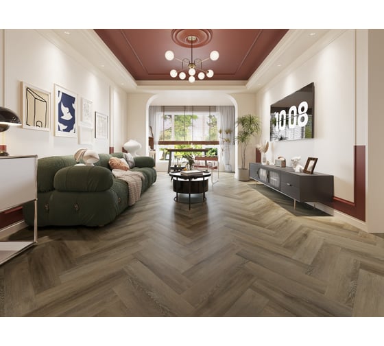 Напольное Spc покрытие Lamiwood Venezia 43 класс, дуб ровиго, 1.89 кв. м 217