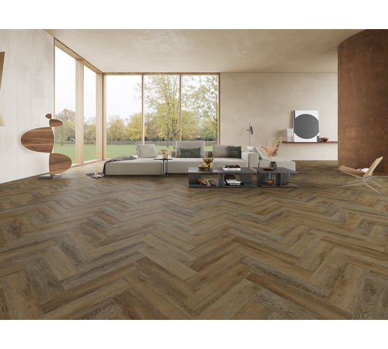 Напольное Spc покрытие Lamiwood Venezia 43 класс, дуб бергамо, 1.89 кв. м 216