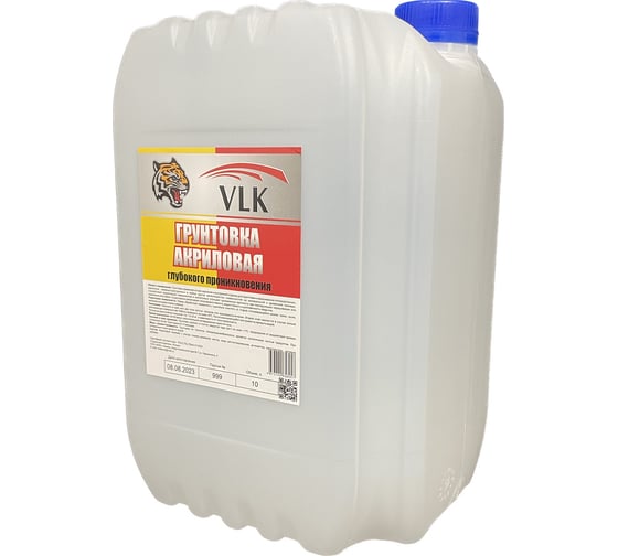 Грунтовка глубокого проникновения Volakom 10 л, канистра 658071