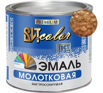 Эмаль ВИТcolor с молотковым эффектом, бронзовая, 2.4 кг 02817