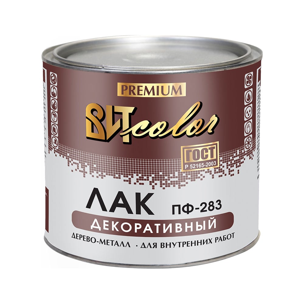Лак ВИТcolor ПФ-283 1.6 кг 38439 - выгодная цена, отзывы ...