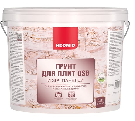 Грунт для плит OSB NEOMID 14кг Н-ГрунтOSB-14