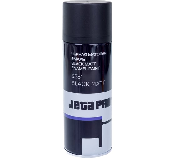 Черная матовая краска Jeta PRO 5581 black mat