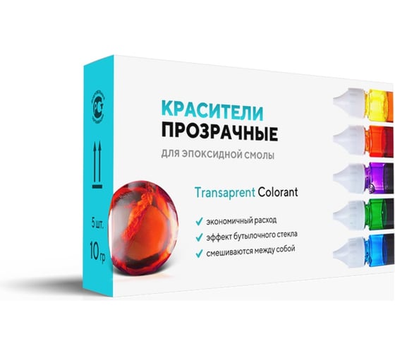 Набор красителей для эпоксидной смолы Artline Creativity 5x10 мл KR-00-005-S01
