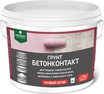 Грунт бетоноконтакт PROSEPT для гладких поверхностей, готовый состав, 3 кг 051-3