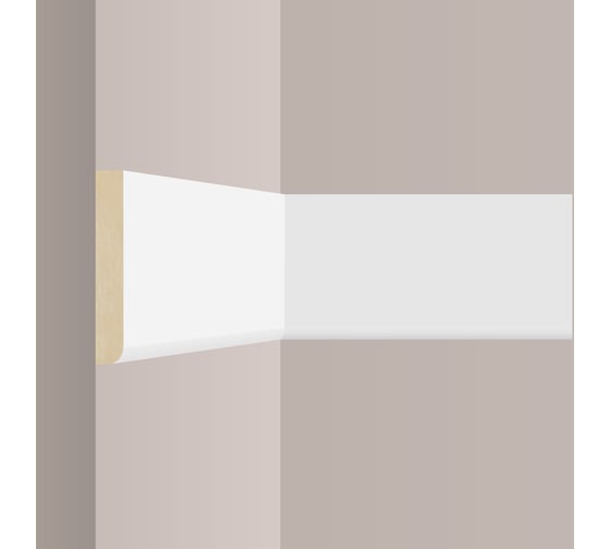 Плинтус Ultrawood 2000x80x12 мм Base 8012 i 2.00