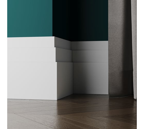 Плинтус Ultrawood 2000x200x21 мм Base 2021 i 2.00