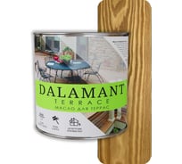 Масло для террас Dalamant Terrace тик, 2 л ДЛ-00001138
