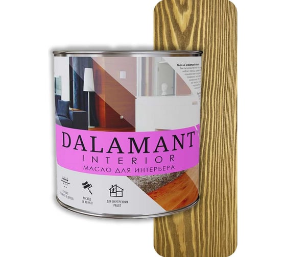 Масло для интерьера Dalamant interior можжевельник, 2 л ДЛ-00001114