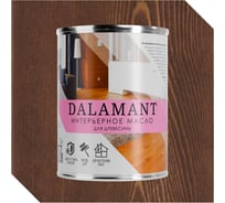 Масло интерьерное Dalamant Орех Гварнери 0,7л ДЛ-00001106