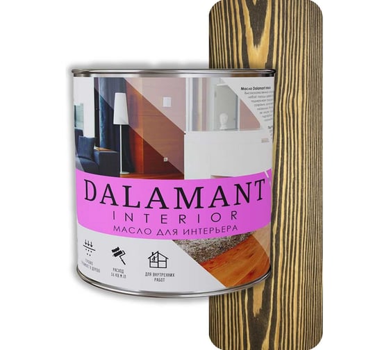 Масло для интерьера Dalamant interior палисандр, 2 л ДЛ-00001117 1