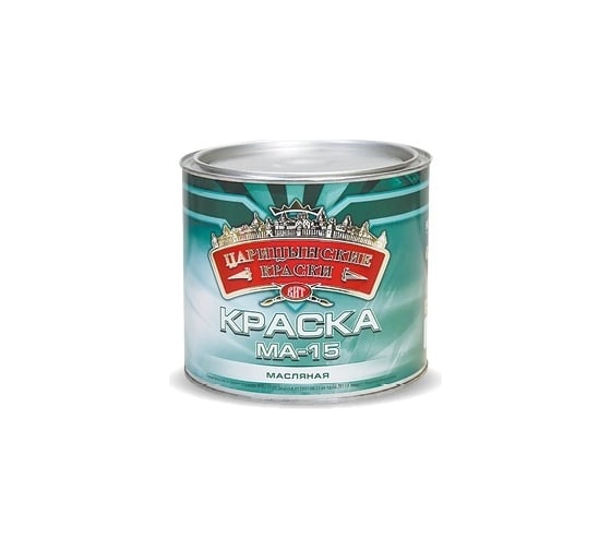 Краска Царицынские краски МА-15 голубая, 10 кг 97725