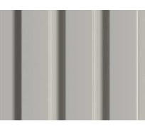 Реечная панель STELLA Beats de luxe МДФ, sandgrau, 2700x119x16 мм, в упаковке 4 шт. ЦБ-00013081