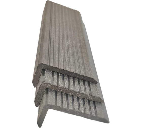 Уголок ТЕХНОДЕК 35x70x4000 мм, шоколад, 10 шт. TEUGSH35704000BR