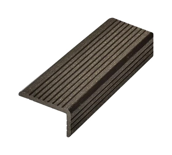 Уголок ТЕХНОДЕК 35x70x4000 мм, венге, 10 шт. TEUGWE35704000BR