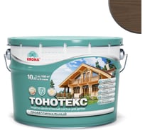 Защитно-декоративный состав для дерева KRONA Тонотекс палисандр-мокко, 10 л 66335043