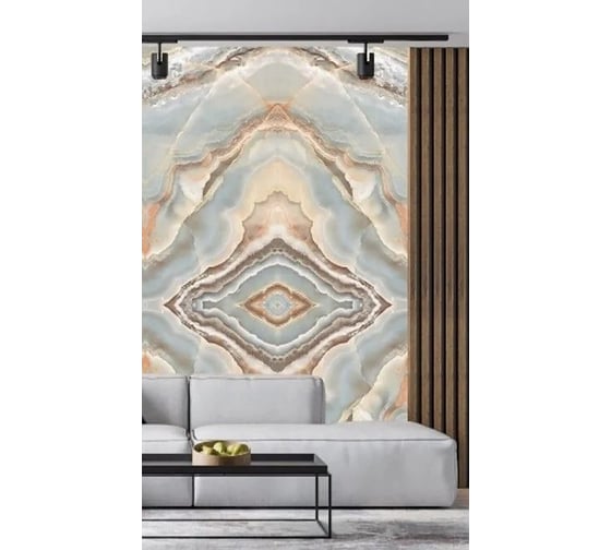 Панель ПВХ STELLA Novita Wall глянец, пиренеи, 1200x600x2.5 мм, 4 шт. в упаковке ЦБ-00012905