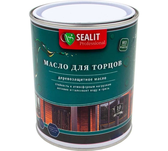 Масло для торцов Sealit 1 л орех 84-1310