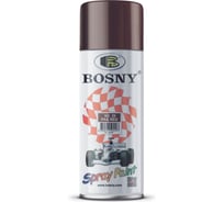 Аэрозольная краска Bosny красно-коричневый RAL 3009 29