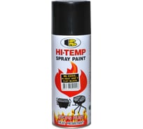 Термостойкая краска Bosny 205 С, черный матовый, аэрозоль O200