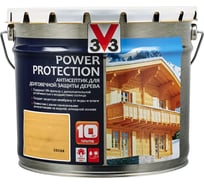 Алкидный антисептик для дерева V33 POWER PROTECTION полуглянец, сосна 117399