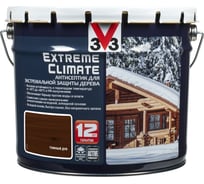 Акриловый антисептик для дерева V33 EXTREME CLIMATE полуглянец, темный дуб 117451