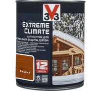 Акриловый антисептик для дерева V33 EXTREME CLIMATE полуглянец, вишня 117426