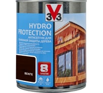 Акриловый антисептик для дерева V33 HYDRO PROTECTION полуглянец, венге 117409
