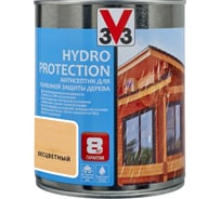 Акриловый антисептик для дерева V33 HYDRO PROTECTION полуглянец, бесцветный 117404